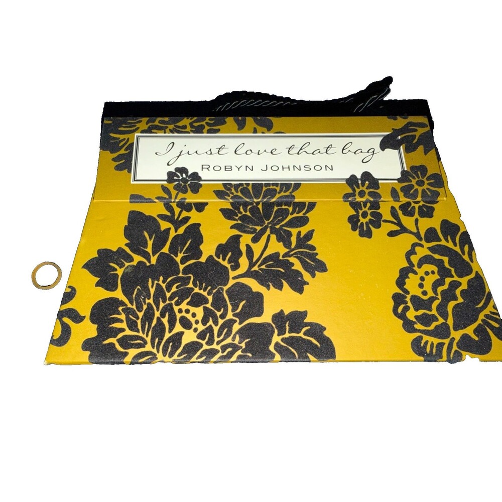 Robyn Johnson I just love that bag Note Cards 10 Bag themed card bonus book cute